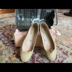 Bloch leather Ballet shoes 9.5